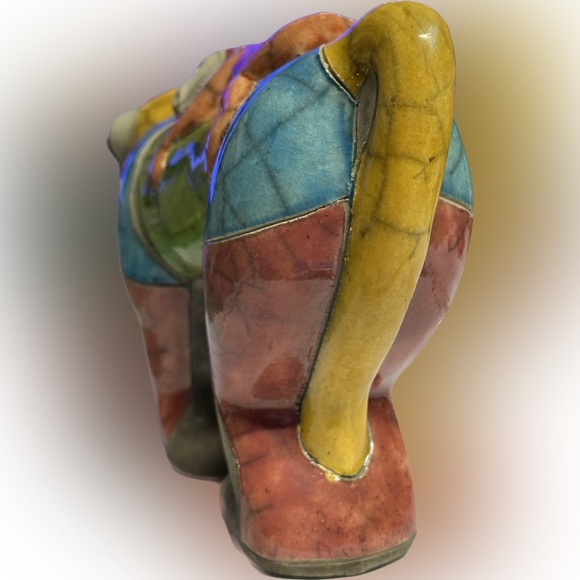 Vintage, rare, phoenix, raku pottery from South Africa - Picture 4 of 6